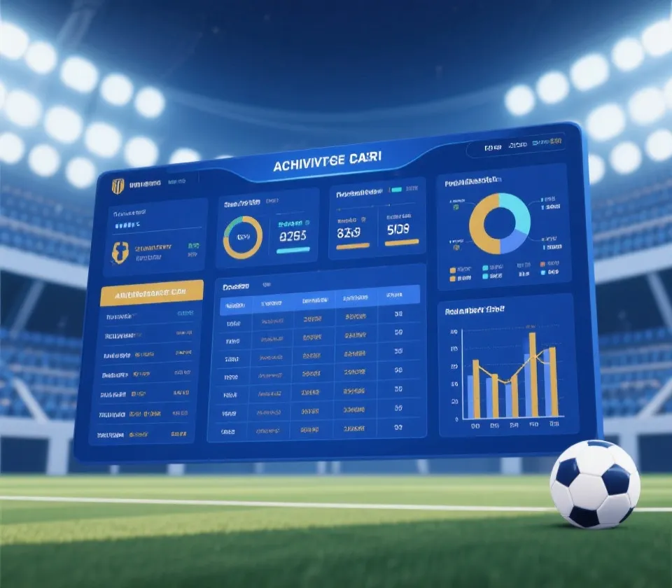 世界杯小组积分榜与数据看板示意图